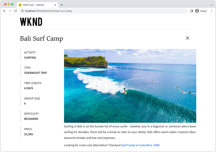Vyn Adventure Details (Information)