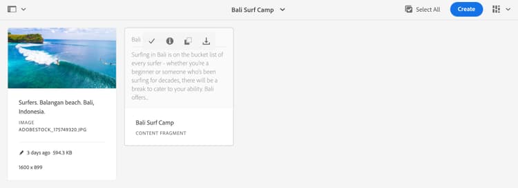 Bali Surf Camp-mappen