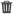borttagningsikonen