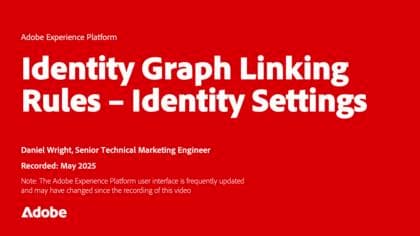 Länkningsregler för identitetsdiagram - identitetsinställningar