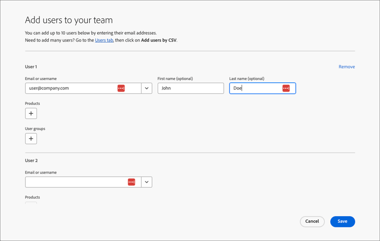 Experience Platform - lägg till profiler för den nya rollen