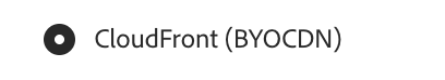 Välj CloudFront