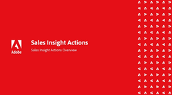 miniatyrbild för Sales Insight Actions Overview
