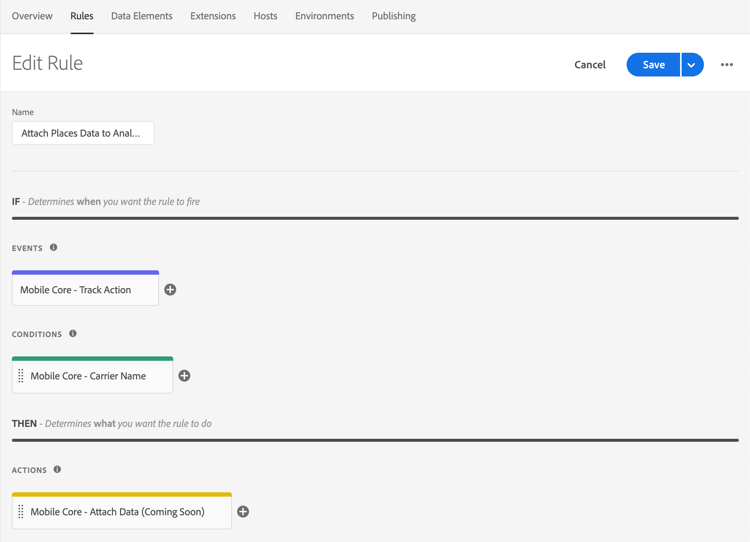 regeln är slutförd.