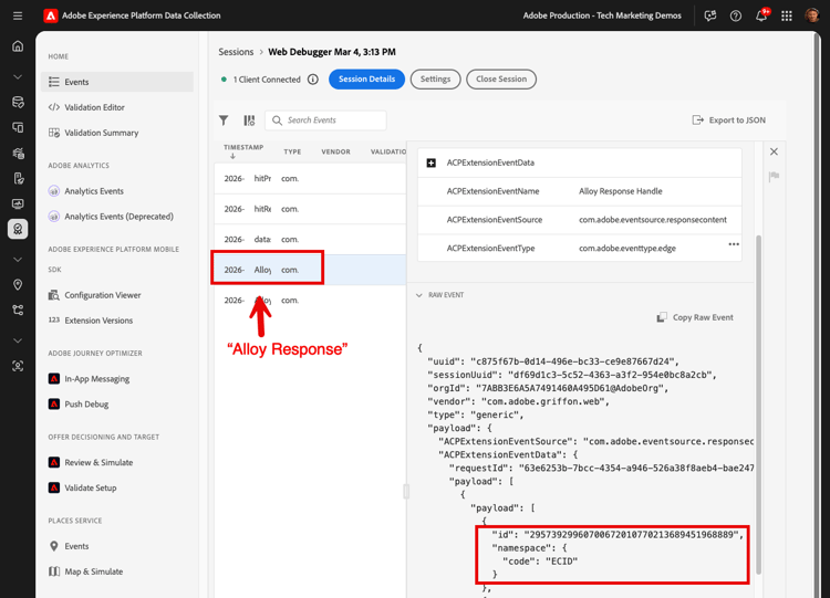 Allokeringssvar för Assurance