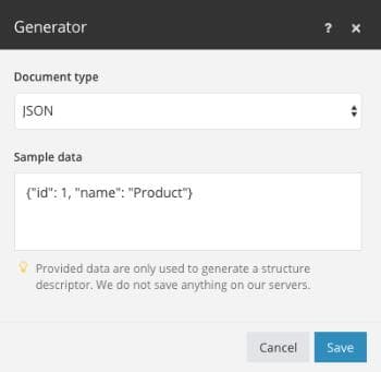 Datastrukturgenerator