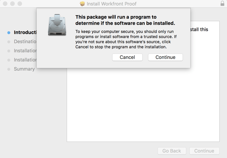 Installationsruta