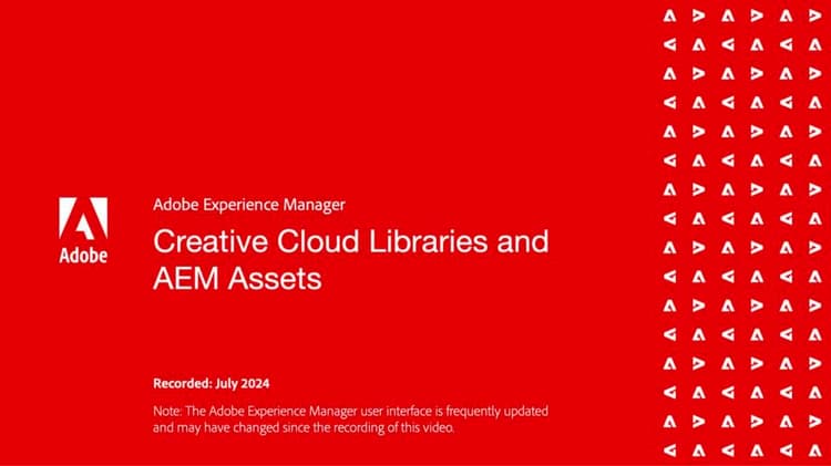 Creative Cloud och AEM Assets