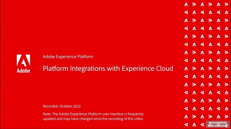 Integrering med Experience Cloud-program