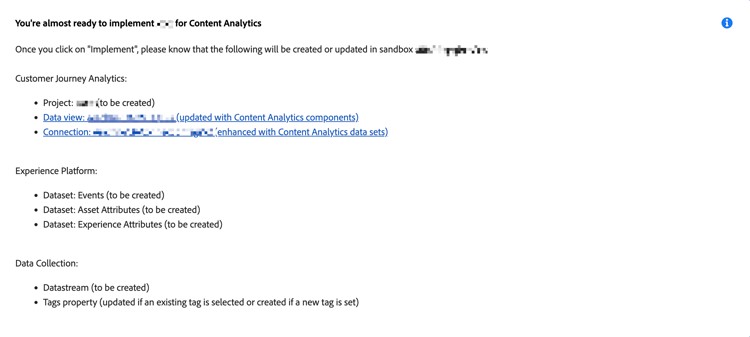 Content Analytics 配置摘要
