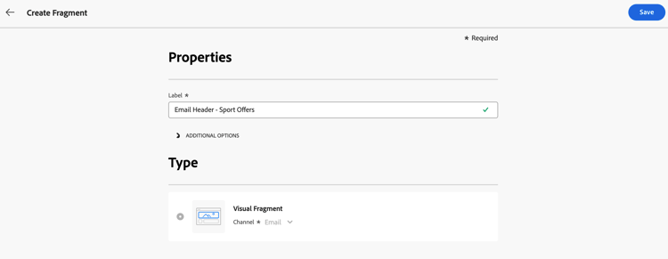 保存可视片段的确认屏幕
