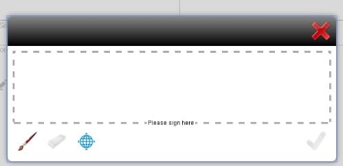 涂写符号对话框