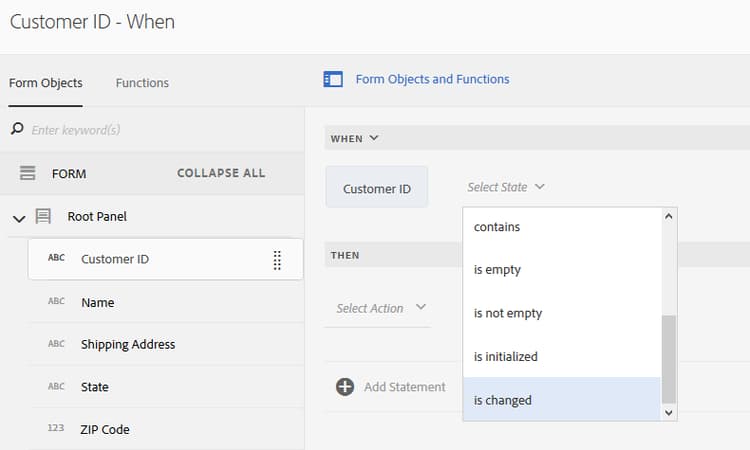 when customidischanged