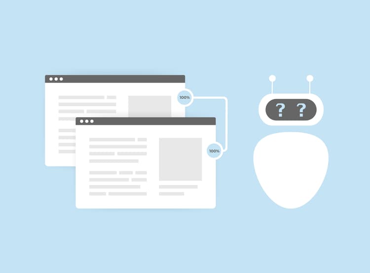 检测重复的资产