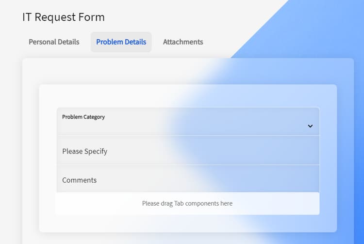 第二个面板组件