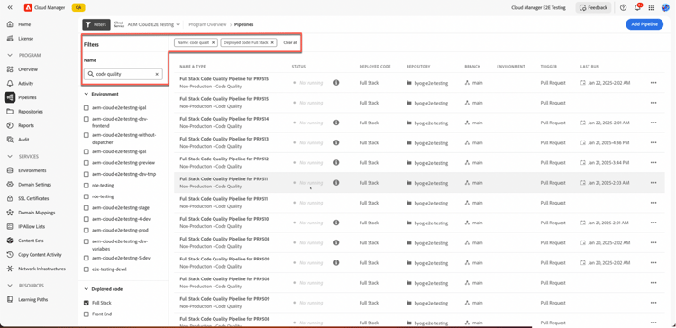 管道过滤器功能