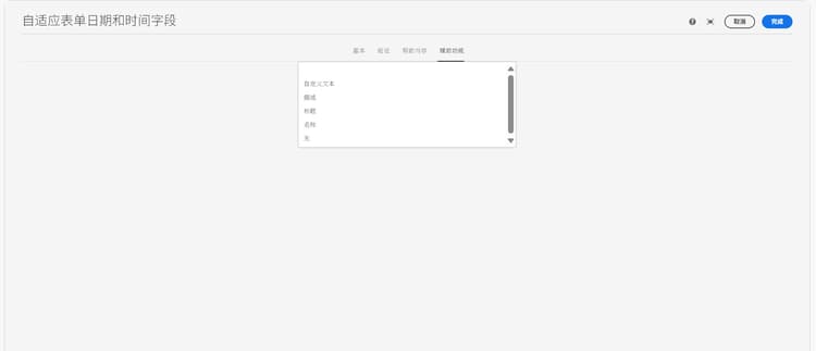 “辅助功能”选项卡