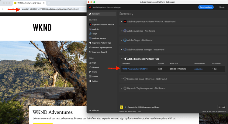 Adobe Experience Platform Debugger