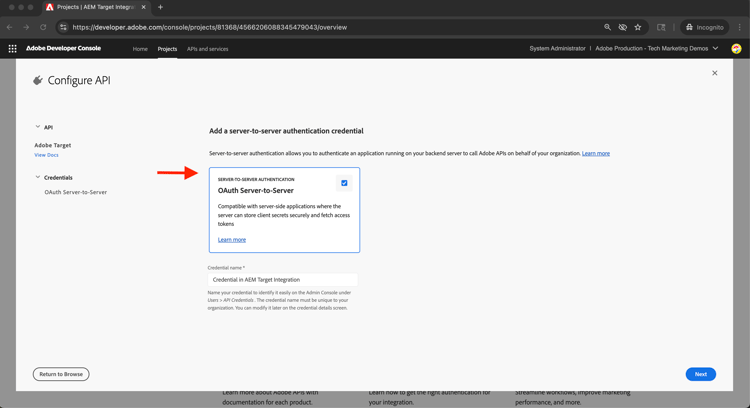 选择产品配置文件