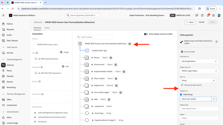 添加自定义字段