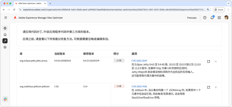 自动建议网站漏洞