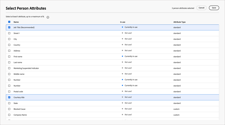 选择角色属性对话框