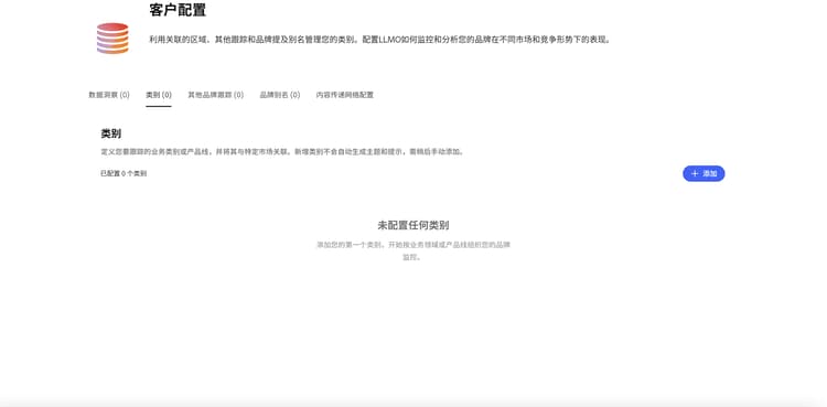 客户配置仪表板