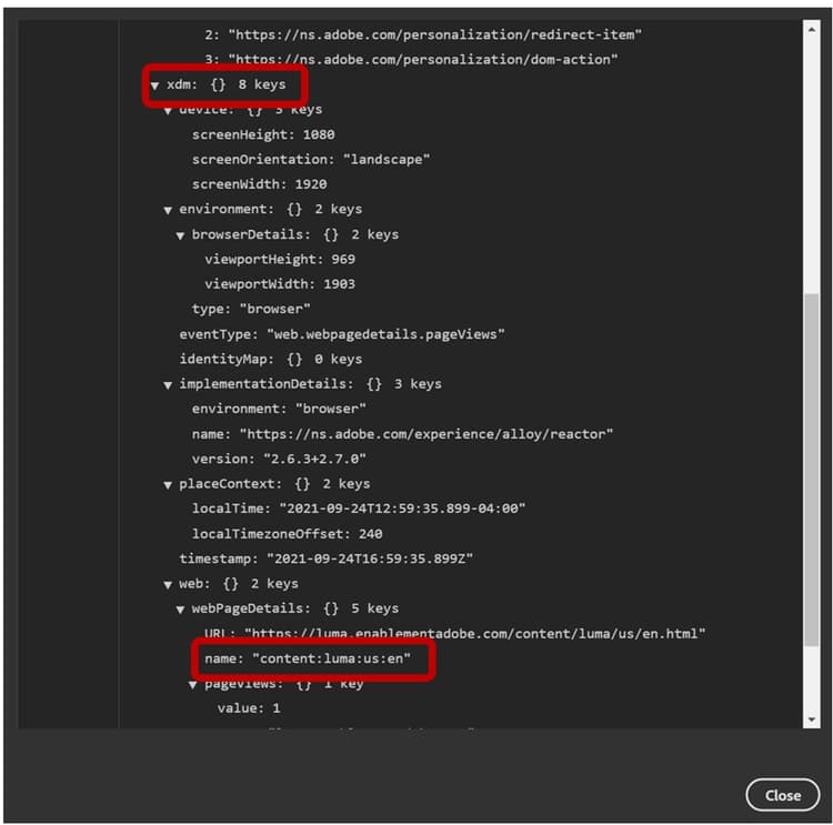 Adobe Experience Platform Audience Manager XDM数据