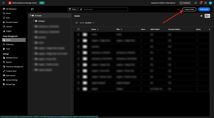 AEM Assets