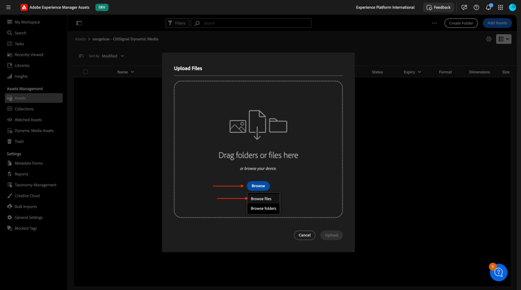 AEM Assets Dynamic Media