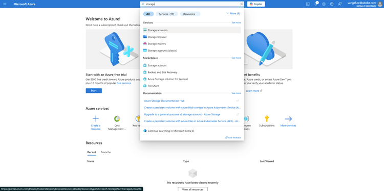 Azure存储