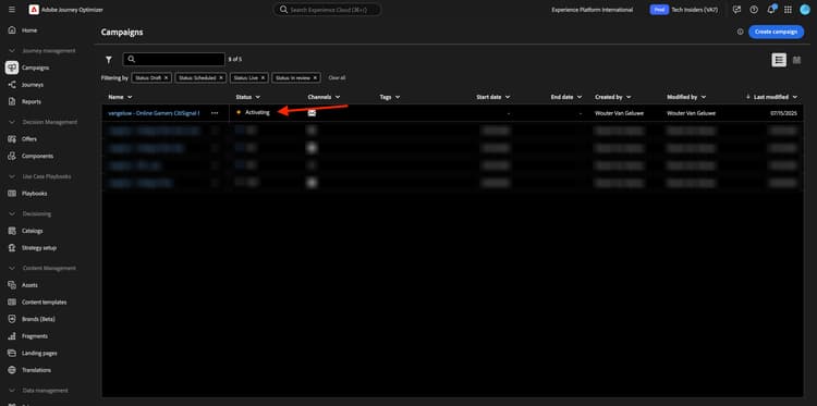 Journey Optimizer