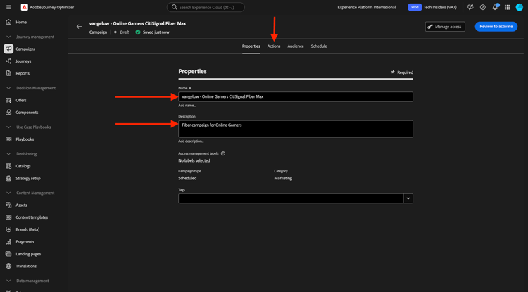 Journey Optimizer