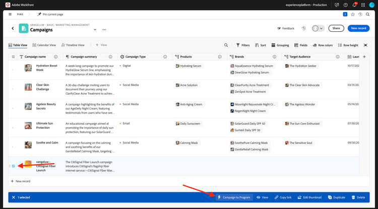 Workfront计划