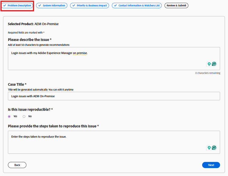 Experience League问题描述