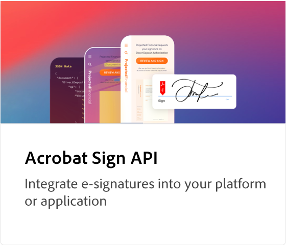 Acrobat Sign API