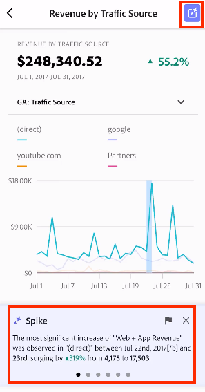 線條視覺效果中的智慧型註解