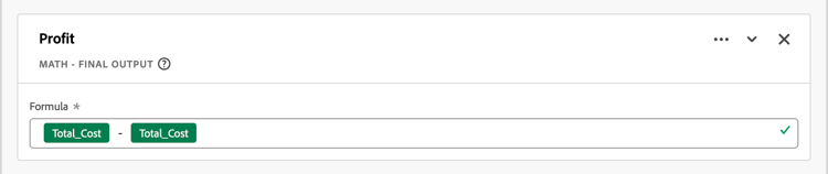 最佳實務 — 利潤計算