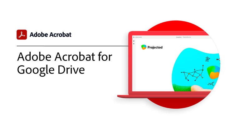 Google 雲端硬碟的Adobe Acrobat