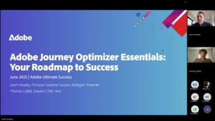 Journey Optimizer Essentials