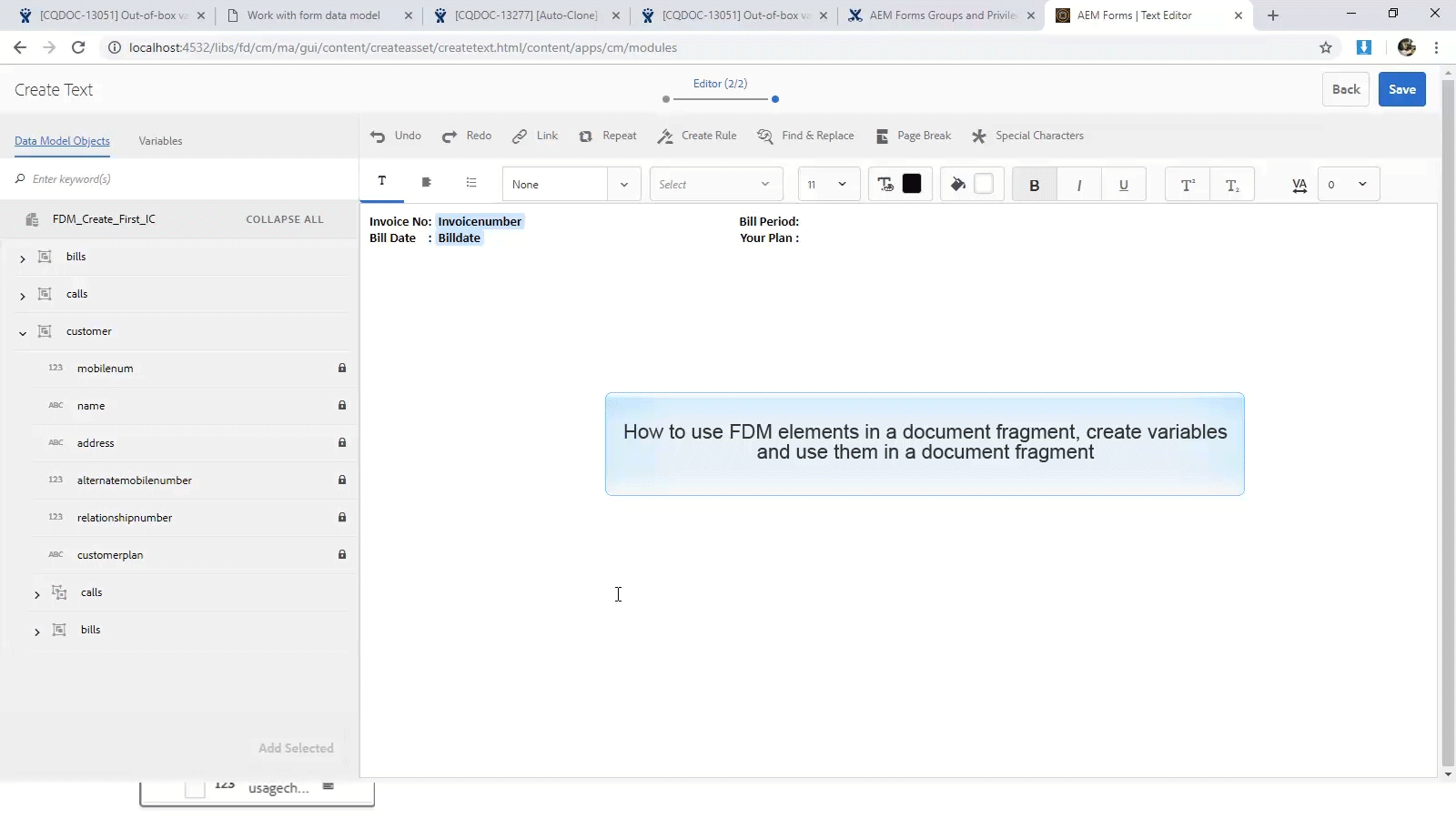 textdocumentfragments