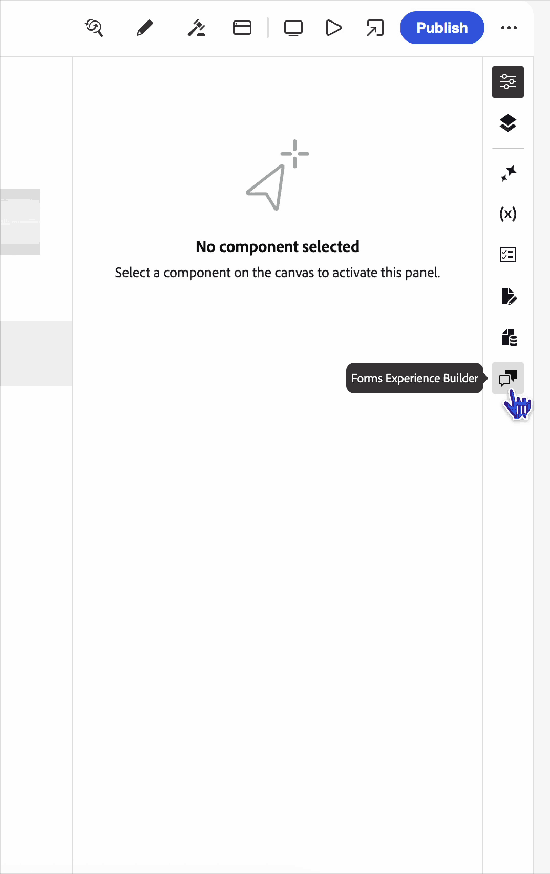 通用編輯器 — Forms Experience Builder