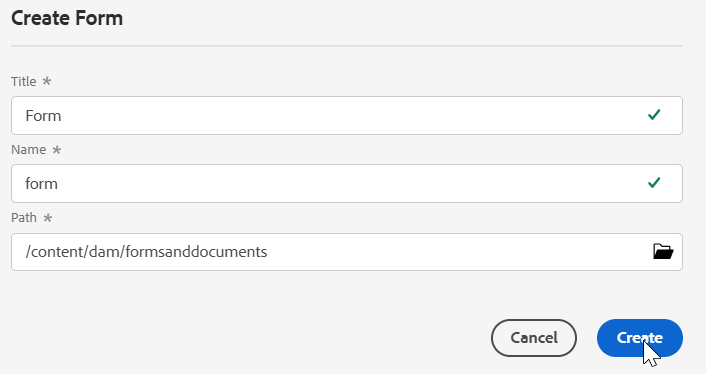 提供名稱和標題