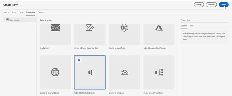 提交至Marketo engage