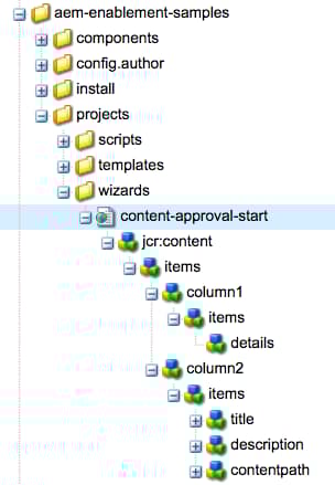 內容核准工作流程精靈