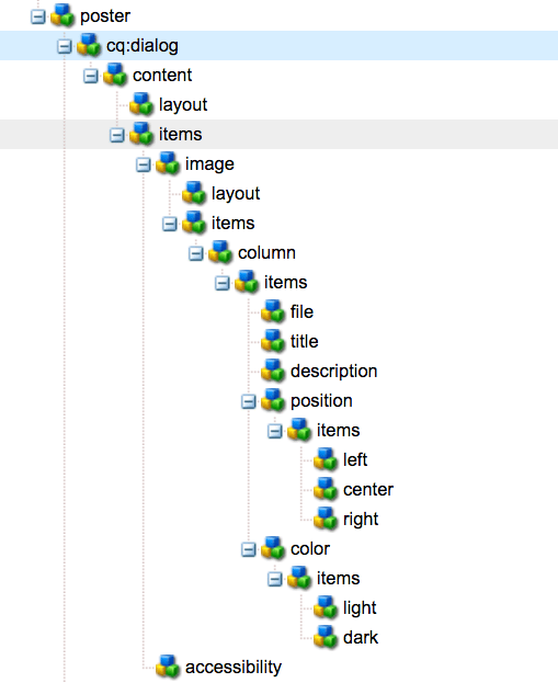 海報 — 最終對話方塊結構