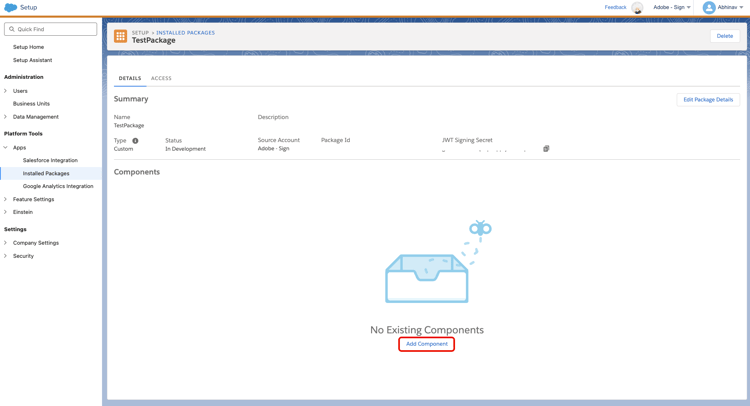 Salesforce Marketing Cloud UI的新增元件介面。