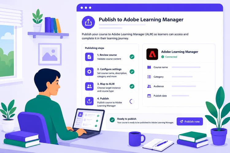 發佈到 Adobe Learning Manager