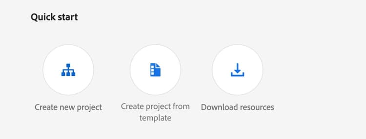Adobe Developer Console — 確認開發人員存取的快速入門畫面
