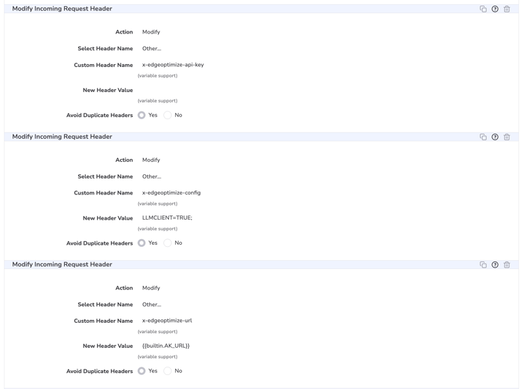 修改傳入要求標頭